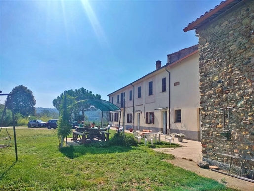 Property includes two buildings surrounded by a 1.3 hectare in Monferrato area