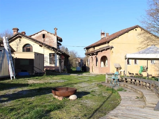Ancient Country House in the Hills Surrounding the South Piemontese Town of Mondovì