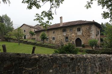 Volledig gerestaureerd paleis van het Asturië