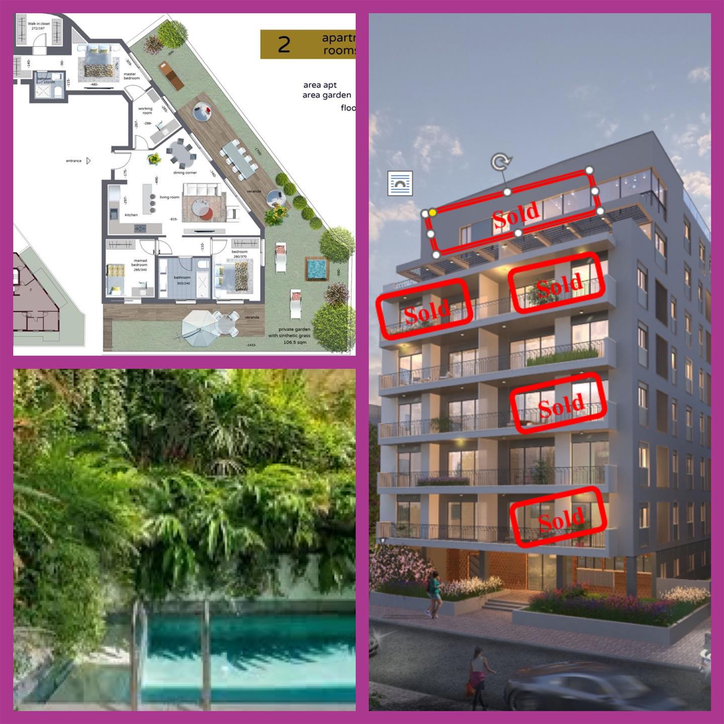 Garden Apartment For Sale In The Project Soutine 15 Tel Aviv