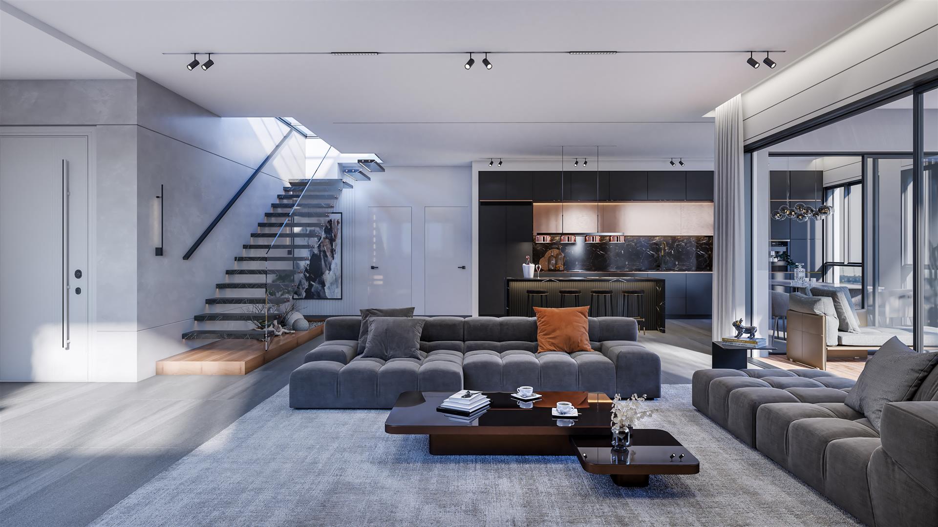 Exclusive luxury penthouse in the new north of Tel Aviv, area near Rabin Square