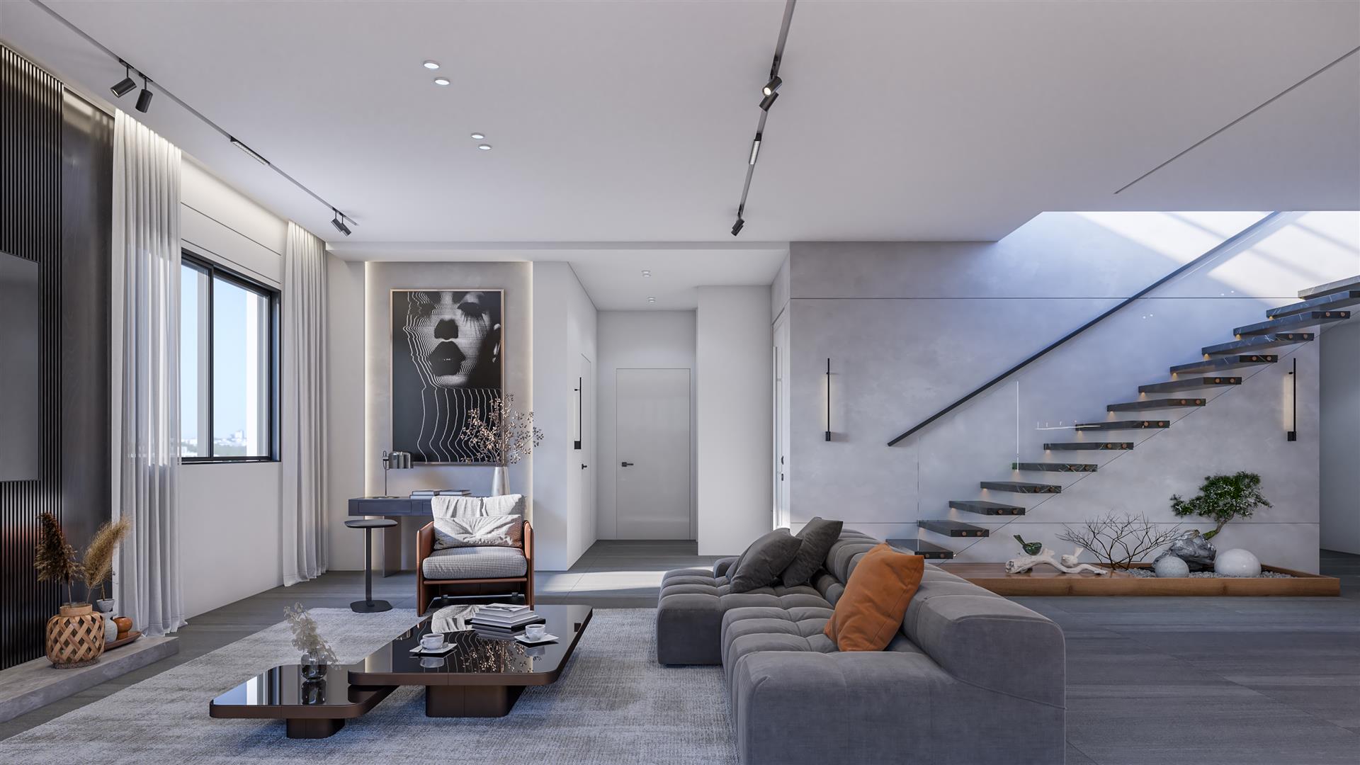 Exclusive luxury penthouse in the new north of Tel Aviv, area near Rabin Square