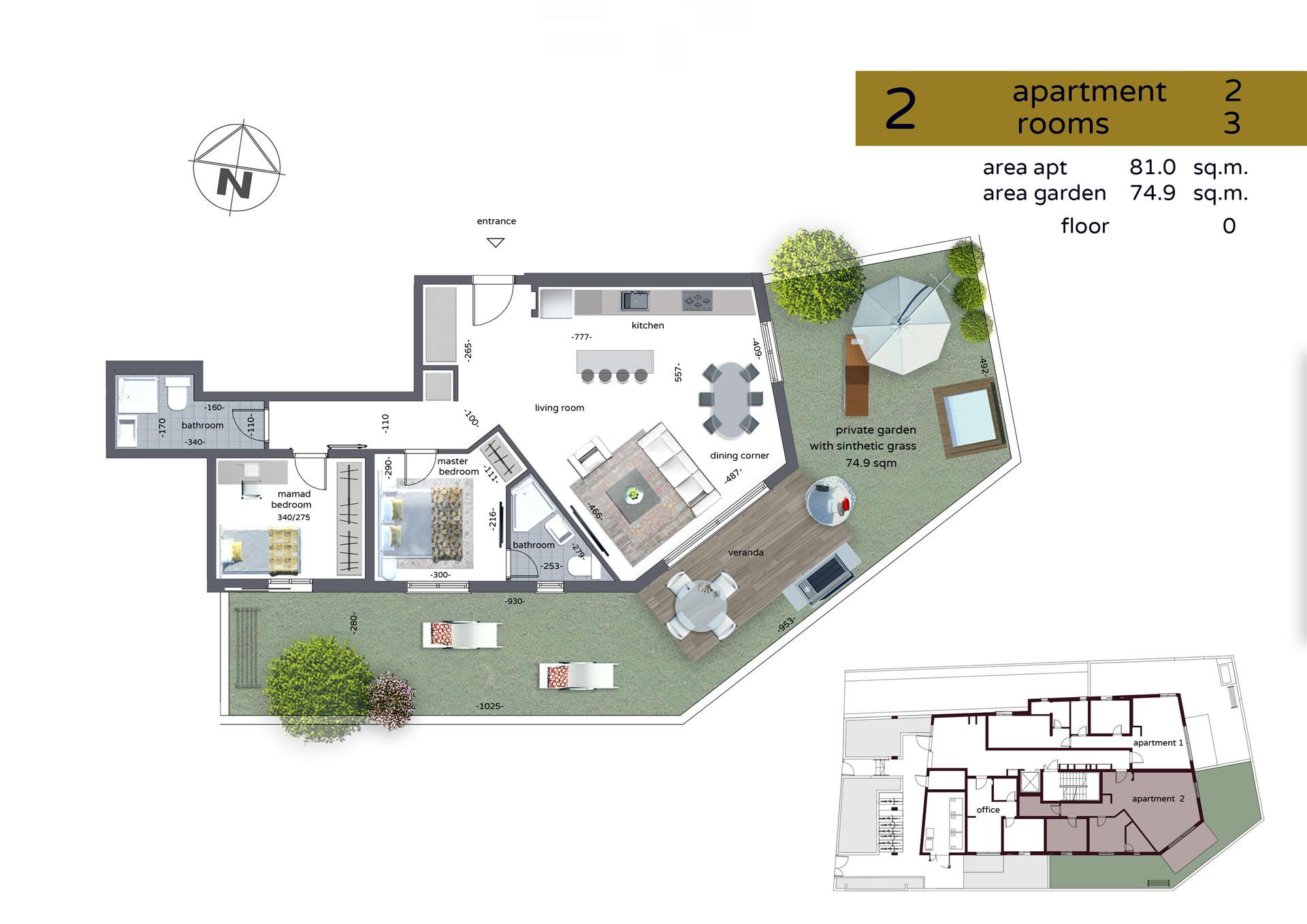  Luxury Garden Apartment with Infinity Pool – Prime Tel Aviv Investment!