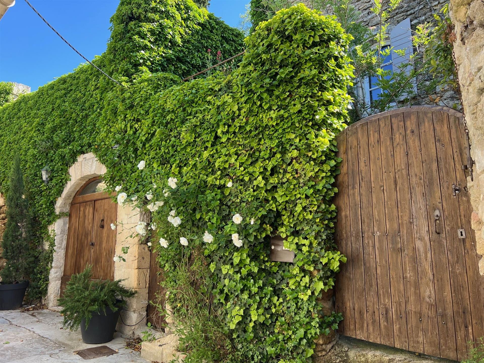 Character village house for sale in Ménerbes with a panoramic view