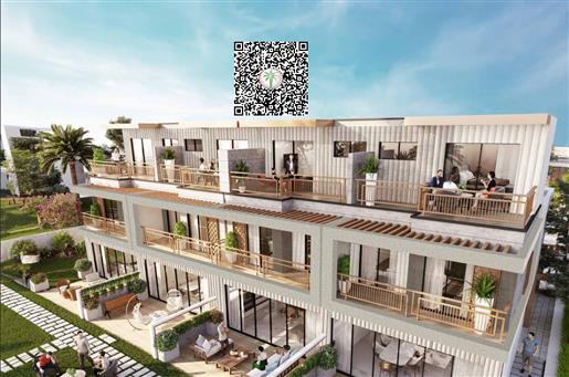  Propre maison à Dubaï -avec plan de paiement de 1% -4 chambres + espace jardin avec accès sur le t