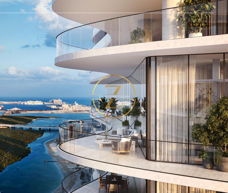  2 Bed + Maid | Sea View | Huge Size | Mangrove View | 10% Down Payment | Prime Location | Modern St