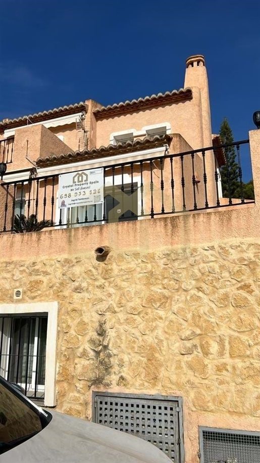 Luxurious 3-Storey Bungalow in Altea Hills with Panoramic Views and Communal Pool