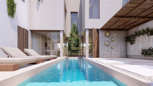 Neu Gebaute Eckige Stadthäuser In Formentera Del Segura