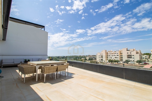 Super luxury penthouse with a spectacular roof terrace with a private pool.