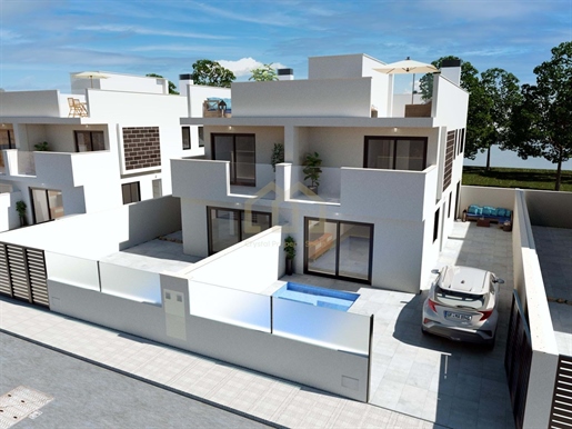 Neu Gebaute Doppelhaushälften In San Pedro Del Pinatar