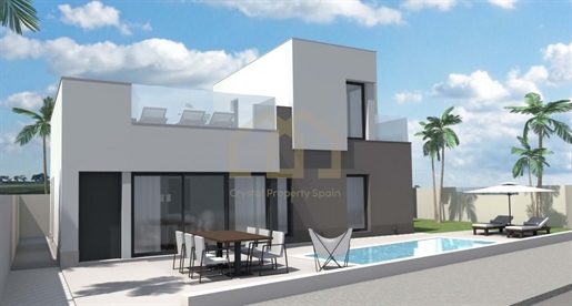 Beautiful New Build Villa In Aguas Nuevas, Torrevieja