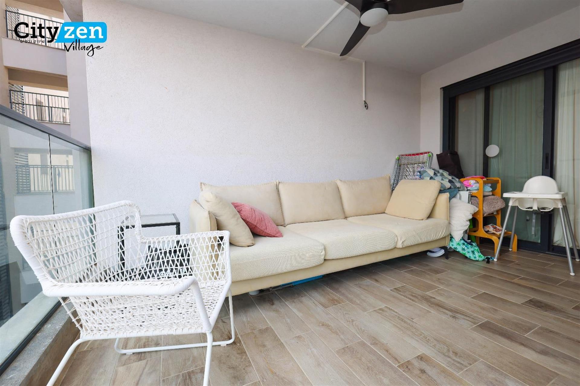 4-Room Apartment with Sun Balcony & Open View