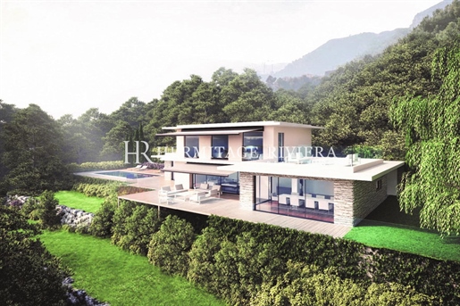 New villa with fantastic sea views