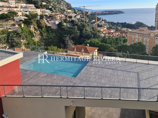 Hervorragende Wohnung mit riesiger Terrasse und Blick auf Monaco