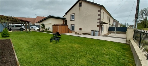 3 bedroom village house with fenced plot