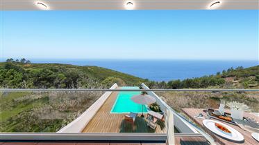  Maison d'architecte vue mer avec piscine