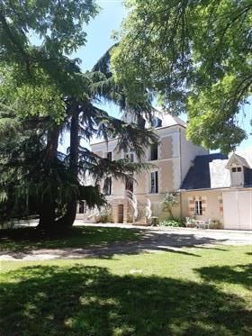 6 soverom herskapshus i Loire-dalen