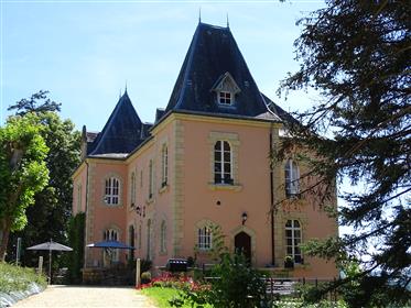 Chateau la graniţa dintre Dordogne