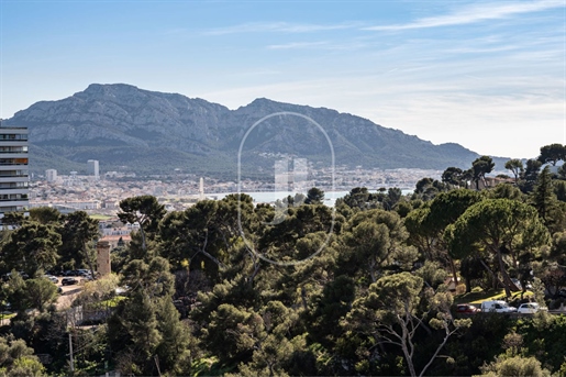 Nieuwe villa met zeezicht te koop in Marseille, rustig en domina