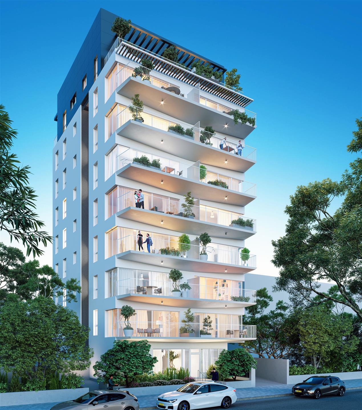 Ramat Gan - Bright 4 Bedroom Apt In A Boutique Buildingg