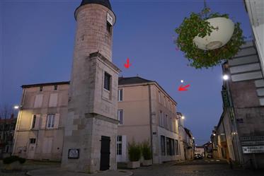 Landsby hus, South West Frankrike, Poitou Charentes "Mansion" Europa!