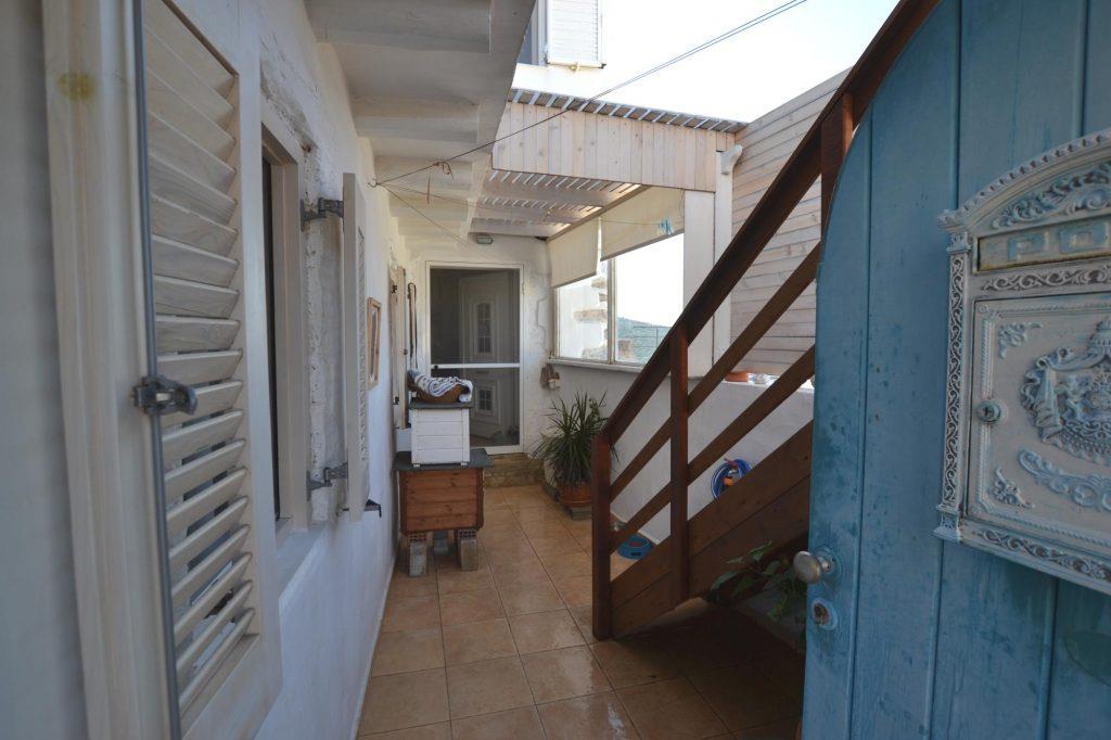 Beautifully renovated village house with outside space and nice views.
