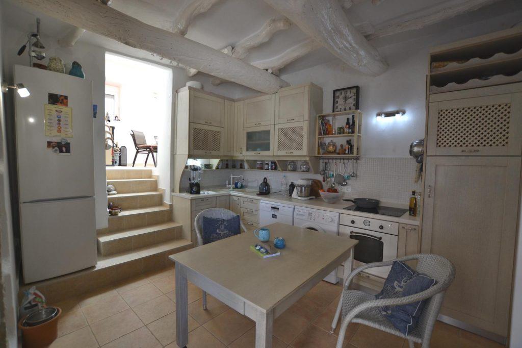 Beautifully renovated village house with outside space and nice views.
