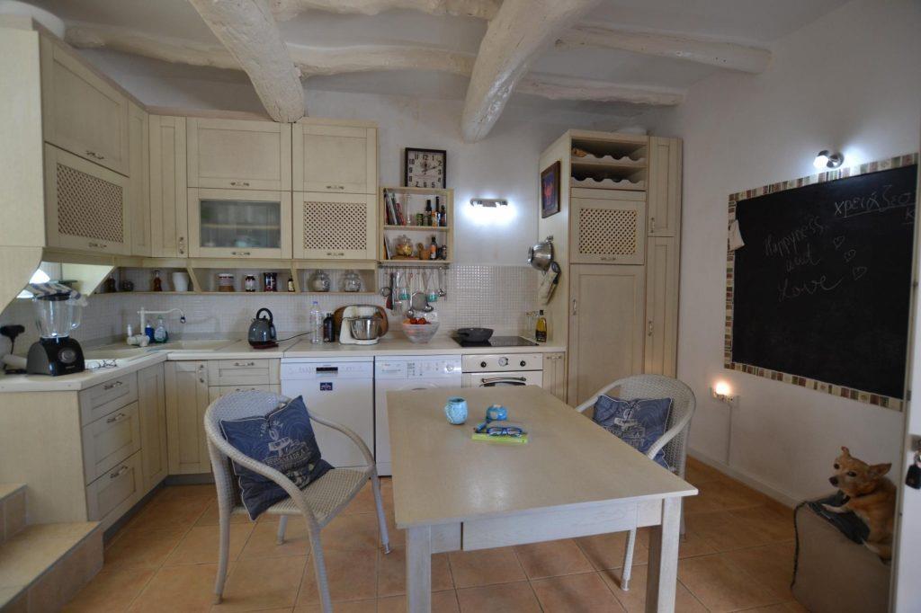 Beautifully renovated village house with outside space and nice views.