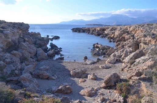 Einzigartiges Hotelentwicklungsland direkt am Meer, raue Küste von Kreta