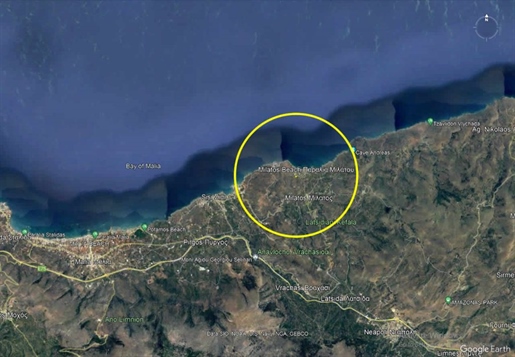 Terrain à bâtir vue mer bord de mer, Milatos, Crète