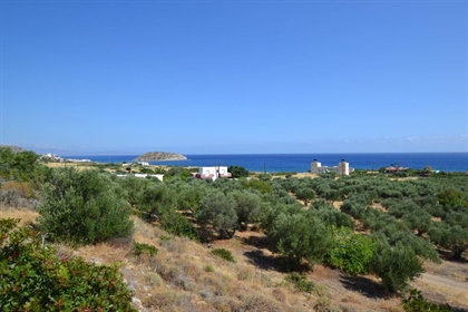 Terrain à bâtir en bord de mer avec vue sur la mer, Mochlos, Crète
