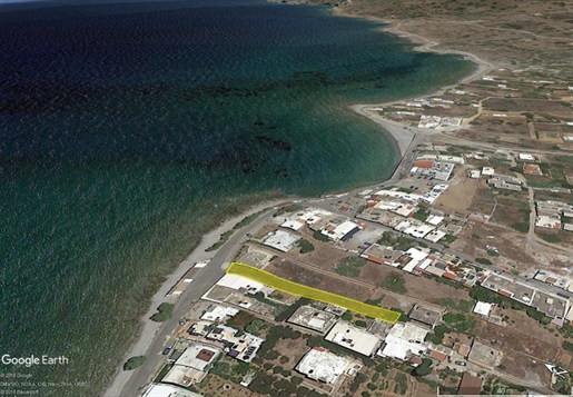 Pruga kopna uz more, 591 m2, na plaži Milatos, Kreta