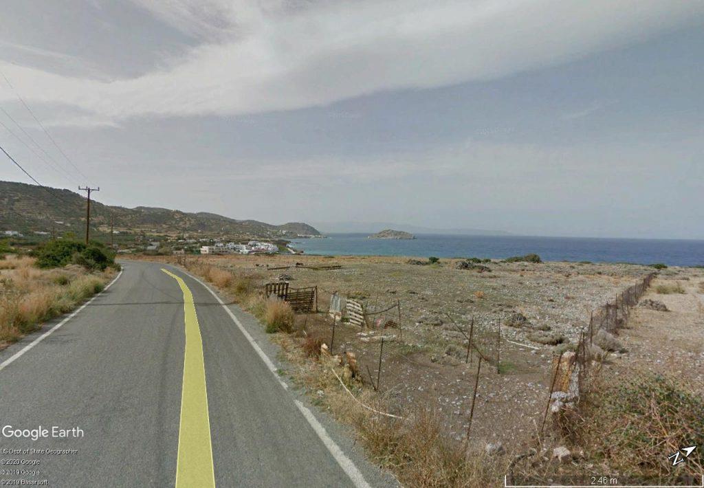 Large seafront building land, suitable for hotel development, Mochlos, Crete