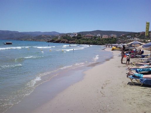 Terrain vue mer avec permis de construire, Agios Nikolaos