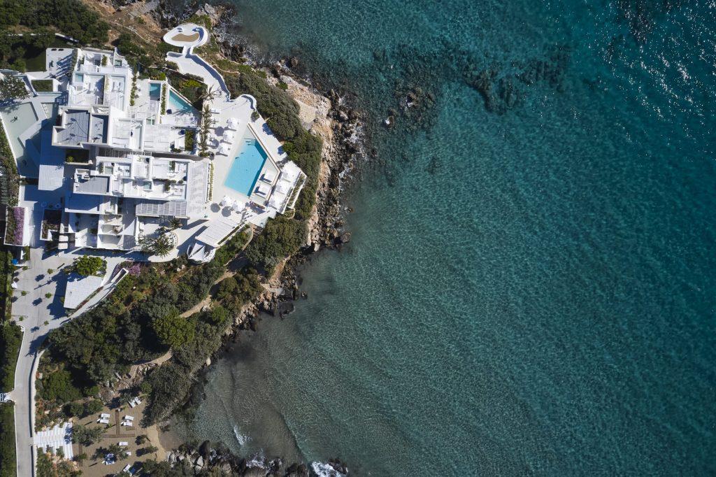 Deluxe 5 Hotel with a private beach in Agios Nikolaos
