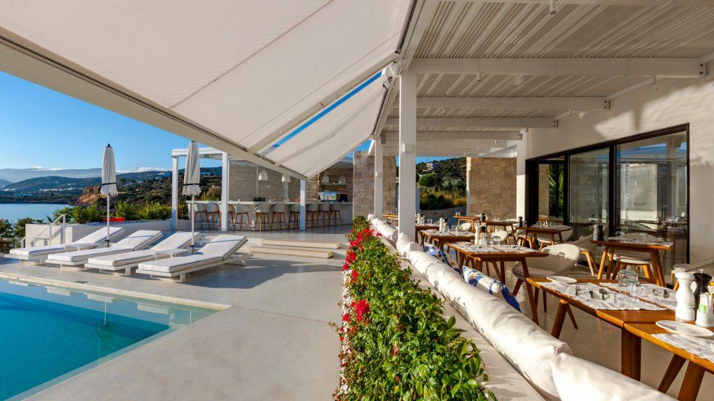 Deluxe 5 Hotel with a private beach in Agios Nikolaos