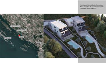 Villa Neuve 306 m2 bassenget havet elven