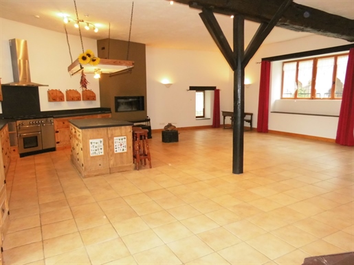 Immaculate! Property ~340m2 including: Large house+ 3 bed gîte,+ barns, outbuildings, wells,on 4617m