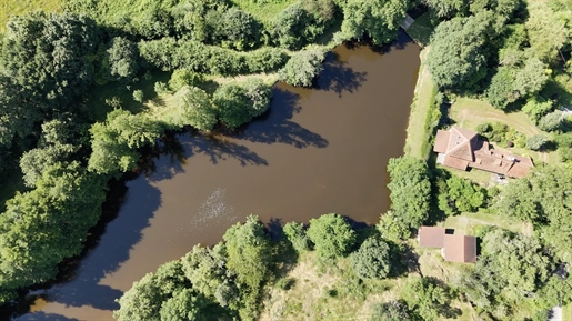 Ancien moulin sur plus de 2 hectares avec étang