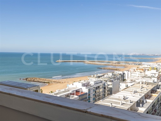 Quarteira - Renovated 1 bedroom apartment with Sea View