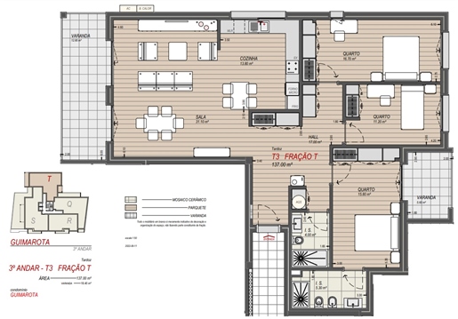 Apartment 3 Bedrooms - Centro Leiria - New