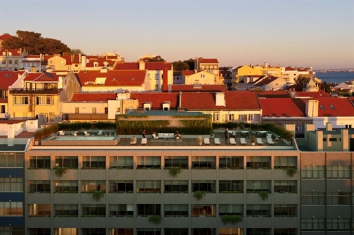 T2 avec patio à Lisbonne