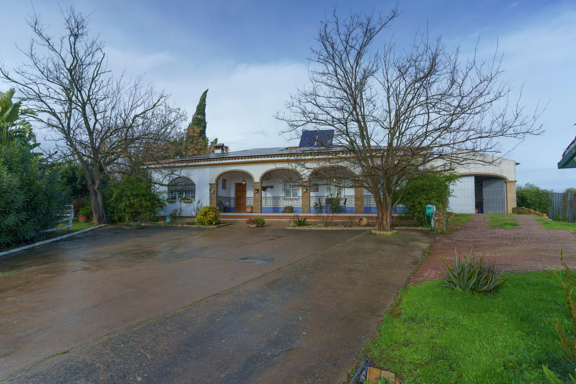 Rustic Property with Detached Villa and Pool – Manzanilla (Huelva, Spain)