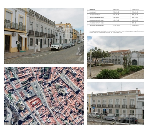 Investment- 4 Boutique Hotel central Beja ( alentejo)