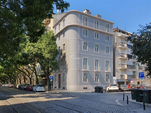 Rehabilitated T1 apartment in the heart of Campo de Ourique
