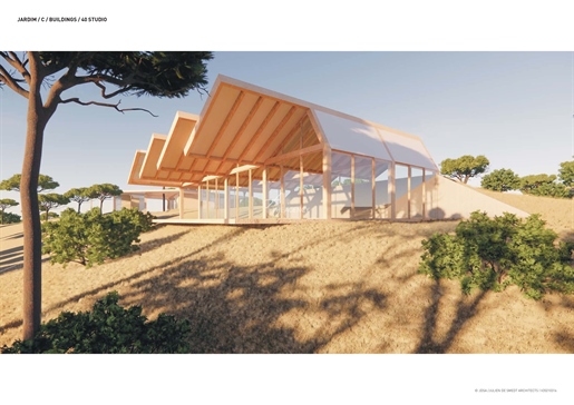 Ein von Julien De Schmedt entworfenes Eco-Resort-Projekt im Herzen des Alentejo, Portugal
