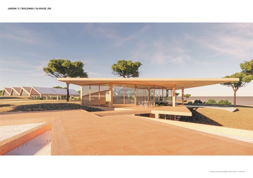 Een Eco Resort project ontworpen door Julien De Schmedt in het hart van de Alentejo, Portugal