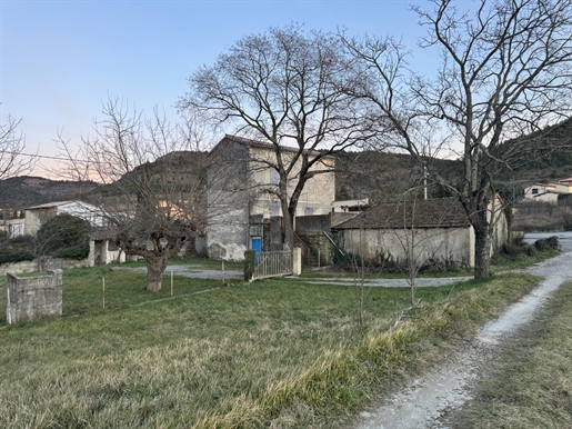 Ardèche Stone House with Large Garage and Adjoining Land