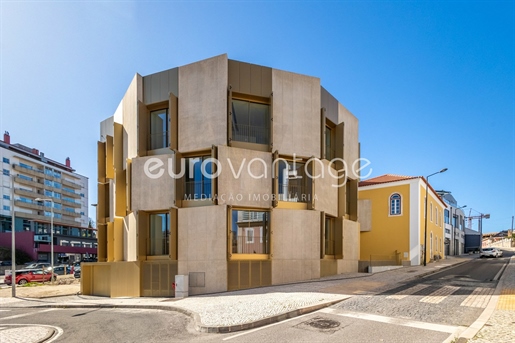 1 bedroom apartment of unique architecture in the city center of Leiria