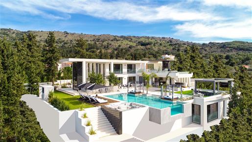 Luksus villa til salgs på Kreta